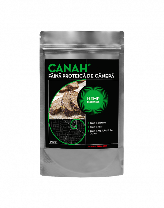 Faina proteica de canepa, CANAH, 500g [1]