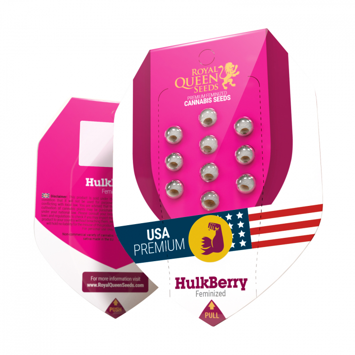 Seminte Canabis HulkBerry USA Feminized, 5 seminte [1]