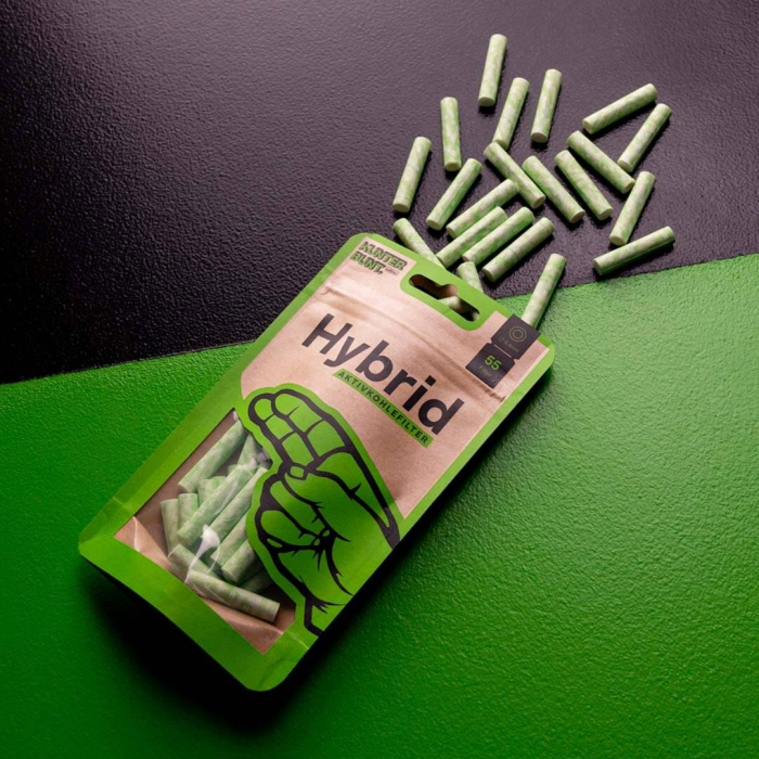 Filtre Hybrid Filters, Carbon Activ cu celuloza, Bag 55, 6.4mm, Lime [2]