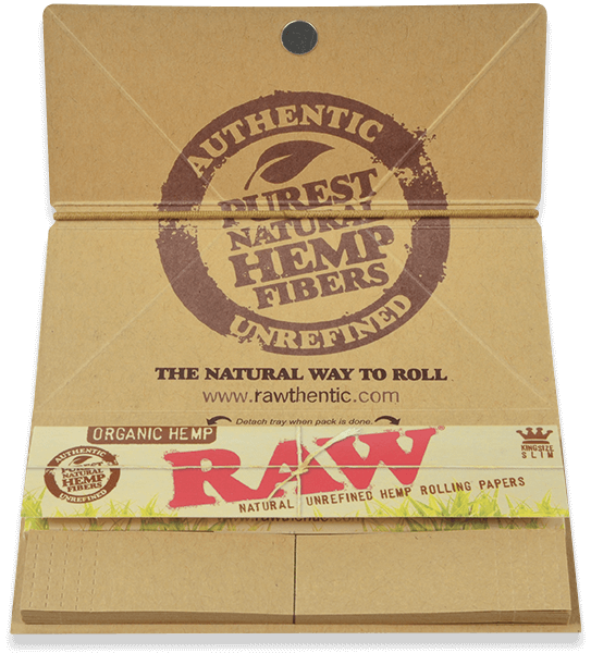 Foite Canepa Organic RAW Artesano King Size Slim cu Filtre si Tava [2]