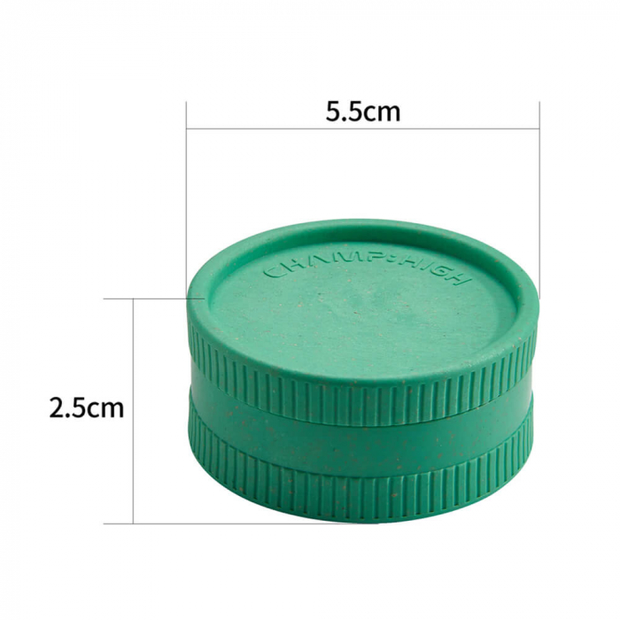Grinder din Canepa, Champ-High, 2 Parti, Ø55mm [3]