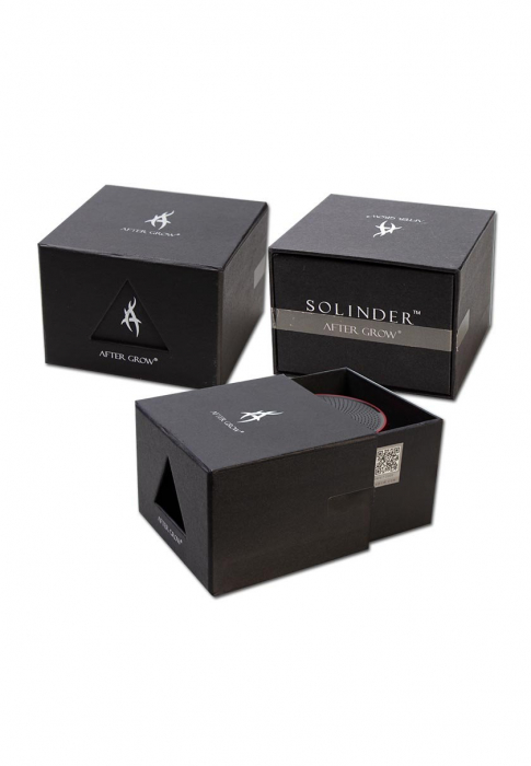 Grinder metalic After Grow Solinder, Albastru, 4 parti, Ø62mm [2]