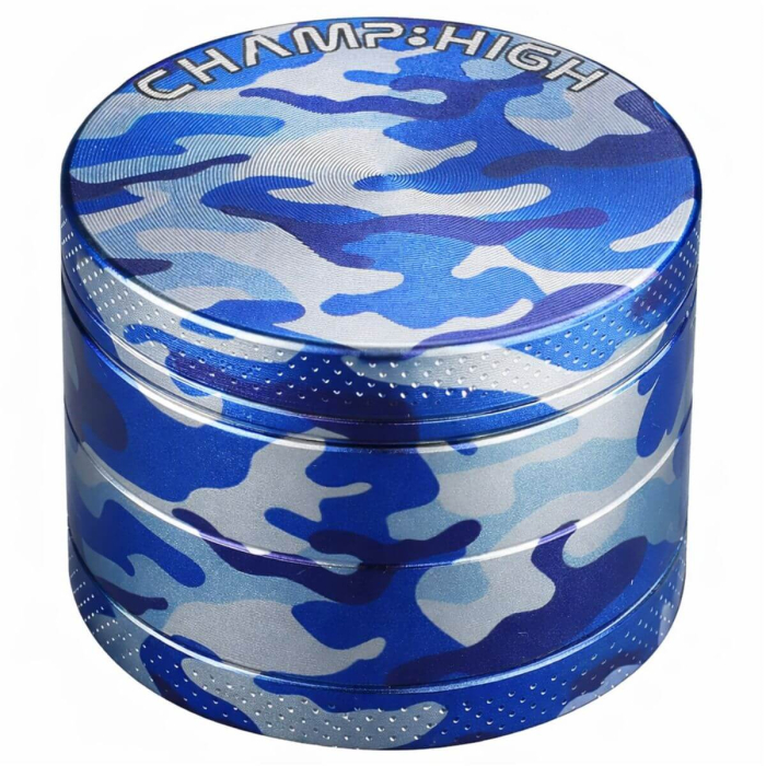 Grinder metalic, Champ-High, Camo, 4 Parti, Ø50mm [2]