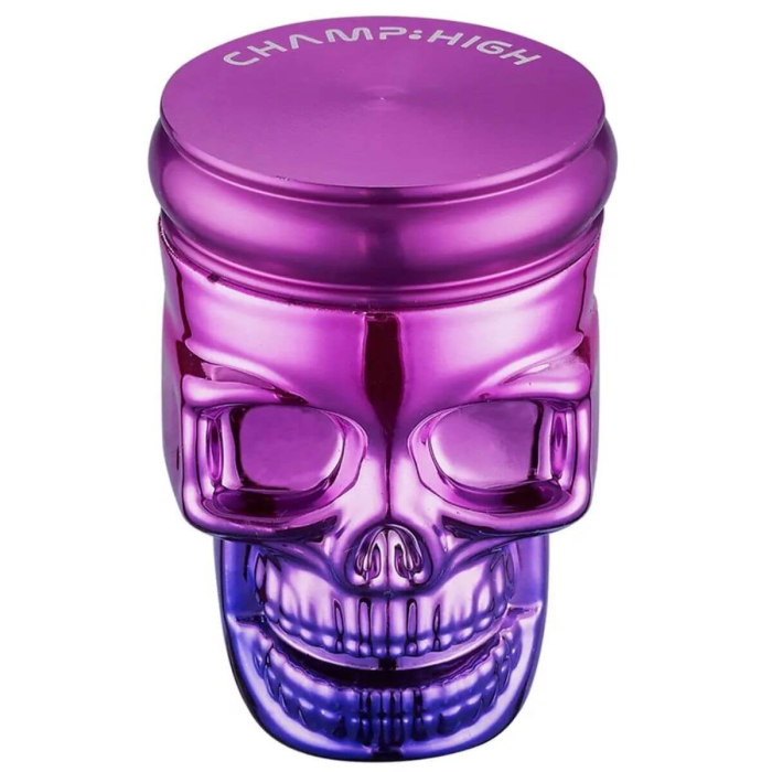 Grinder metalic, Champ-High, Skull Head, 3 Parti, Ø42mm [2]