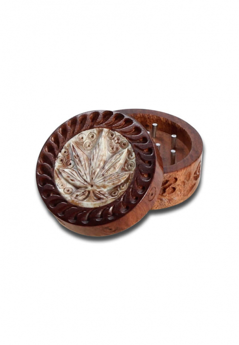 Grinder RoseWood 'Leaf', 2 Parti, Ø35mm [2]