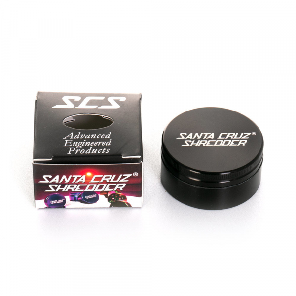 Grinder metalic 'Santa Cruz' Medium, Negru, 2 Parti, Ø53mm [2]