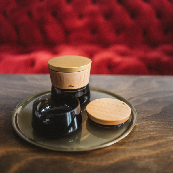 Grinder 'Stona' Premium, Lemn de Cires, Champagne [3]