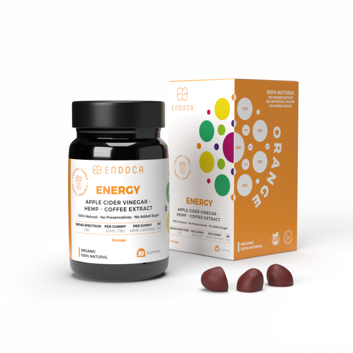 Jeleuri CBD, Endoca, ENERGY, Portocale, 1800mg [2]