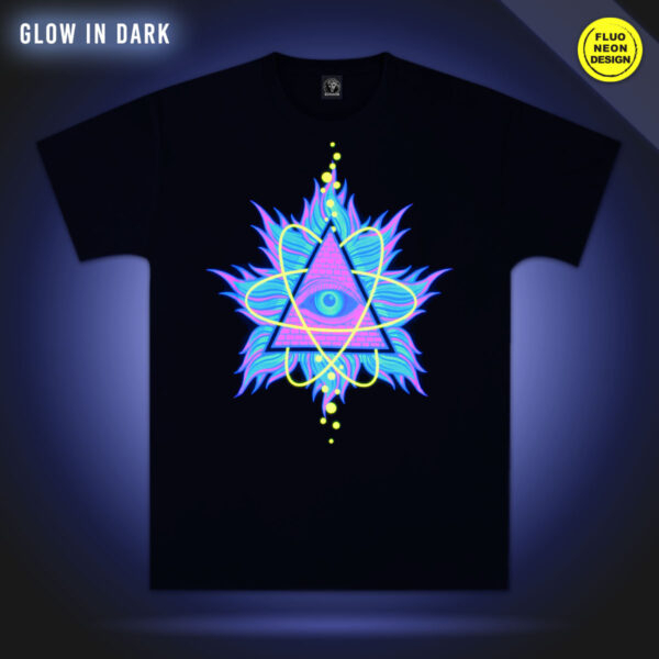 Tricou Fluorescent Masonic Eye [2]