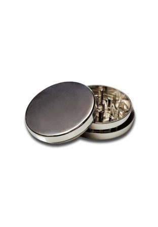 Grindere tutun si ierburi - Grinder metalic Chrome, 2 parti, Ø55mm