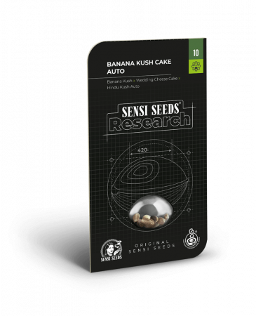 Seminte Cannabis - Auto Banana Kush Cake Feminized, 5 seminte