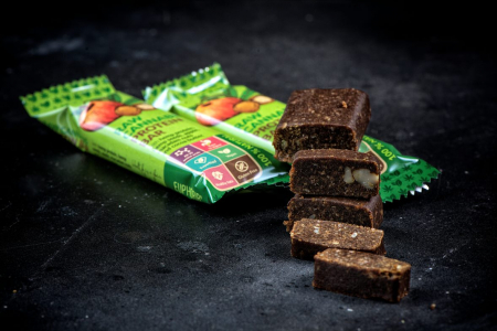 Baton proteic cu canepa, Euphoria, Mere, 50g [1]