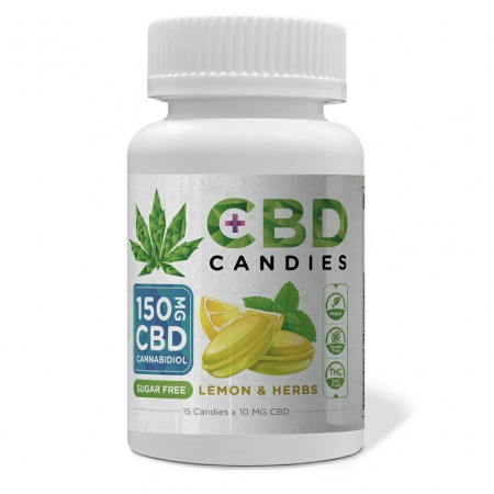 Bomboane & Gume - Bomboane CBD, Euphoria, 150mg, Lamaie si Ierburi