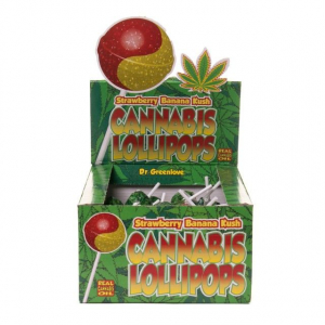 Lifestyle - Bomboane cu aroma de cannabis, Strawberry Banana Kush