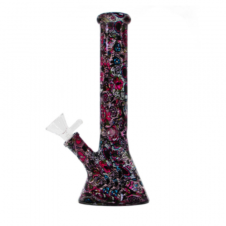 Bong sticla, Black Sheep, Mexican Flowers, 26cm [1]