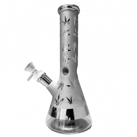 Bonguri - Bong sticla, Black Sheep, Weed Leaves, 25cm