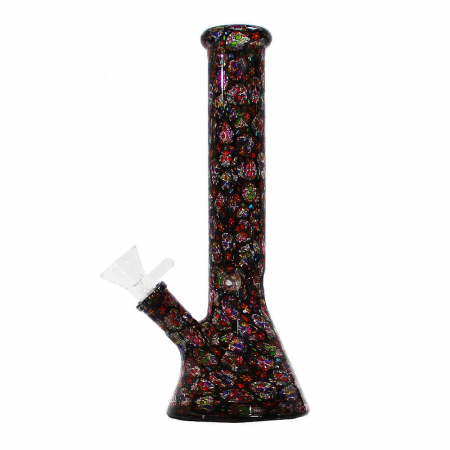 Bong sticla, Black Sheep, Mexican Skulls, 26cm [1]
