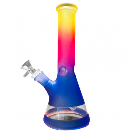 Bonguri - Bong sticla, Black Sheep, Rainbow Gradient Mov, 25cm
