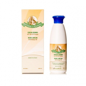 Sanatate si frumusete - Baby Cream cu Ulei de Canepa, Organic, 200ml