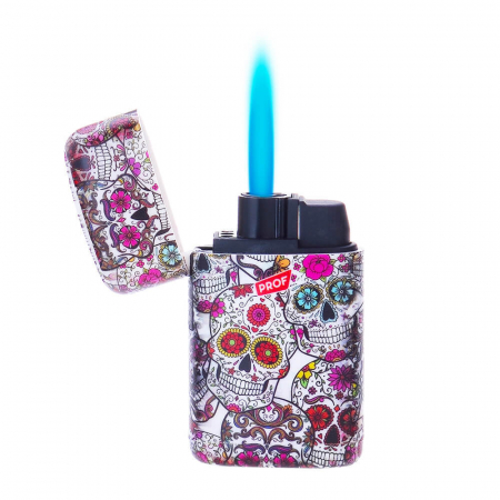 Accesorii - Bricheta Prof, Mexican-Skull, Flama Albastra