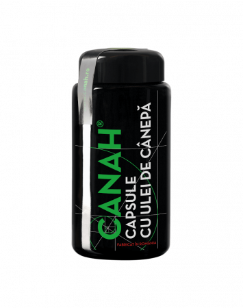 Capsule cu ulei de canepa - Capsule cu ulei de canepa, CANAH, 90buc