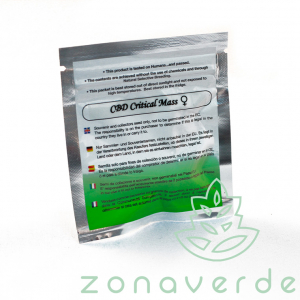 Seminte CBD - Seminte Canabis CBD Critical Mass Feminized, 5 seminte