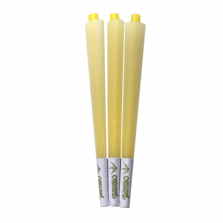 Foite & Filtre - Conuri din canepa pre-rulate Jumbo, King Size, Black x3