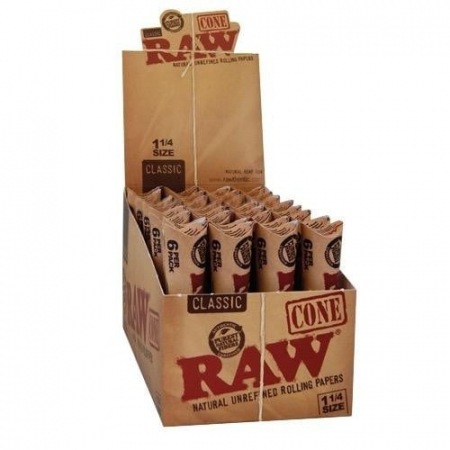 Conuri pre-rulate - Conuri pre-rulate RAW, Classic 1 1/4 x6