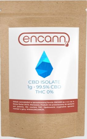 Cristale CBD 99%, ENCANN, 1000mg [1]
