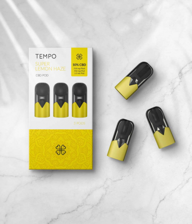 E-Lichid CBD 10%, Tempo, Super Lemon Haze x3 [1]