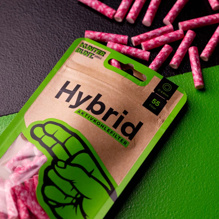 Filtre Hybrid Filters, Carbon Activ cu celuloza, Bag 55, 6.4mm, Magenta [2]