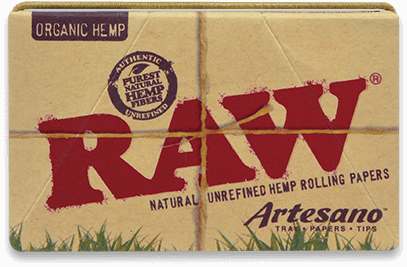 Foite RAW - Foite Canepa Organic RAW Artesano 1 1/4 cu Filtre si Tava