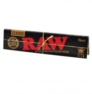 Foite & Filtre - Foite RAW, Black King Size Slim