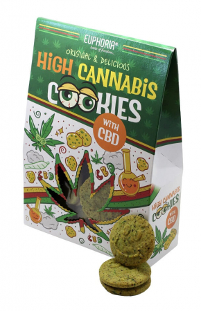 Ciocolata & Prajituri - Fursecuri CBD 'Euphoria' Original, 100gr