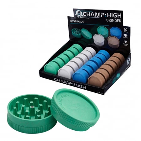 Grindere tutun si ierburi - Grinder din Canepa, Champ-High, 2 Parti, Ø55mm