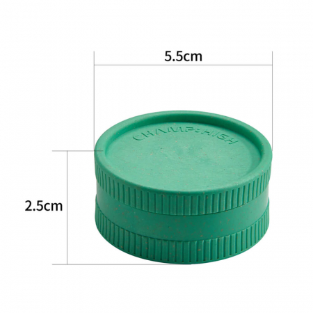 Grinder din Canepa, Champ-High, 2 Parti, Ø55mm [2]