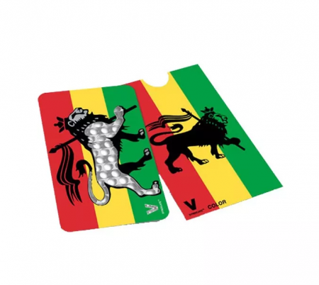 Grindere tutun si ierburi - Grinder Card, V-Syndicate, Rasta Lion