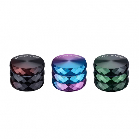 Grinder metalic Champ-High, 3 Parti, Duo-Color, Ø53mm [1]