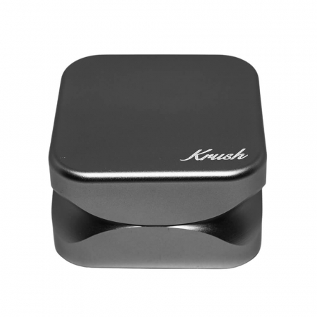 Grinder metalic Krush Kube 2.0, Negru, 2 Parti, Ø55mm [2]