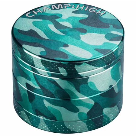 Grinder metalic, Champ-High, Camo, 4 Parti, Ø50mm [3]