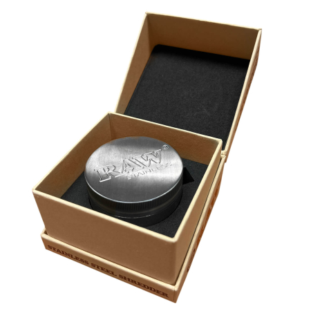 Grinder metalic, RAW, Inox, 4 Parti, Ø50mm [1]