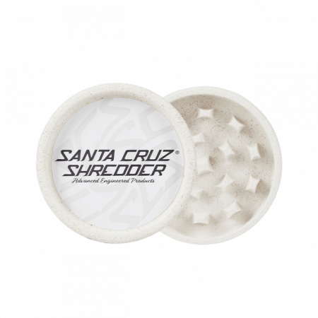 Grindere tutun si ierburi - Grinder 'Santa Cruz' din Canepa, Alb, 2 Parti, Ø55mm