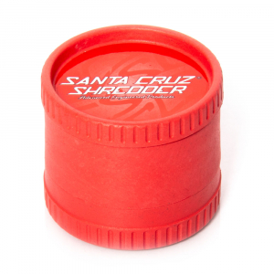 Grindere tutun si ierburi - Grinder 'Santa Cruz' din Canepa, Rosu, 3 Parti, Ø55mm