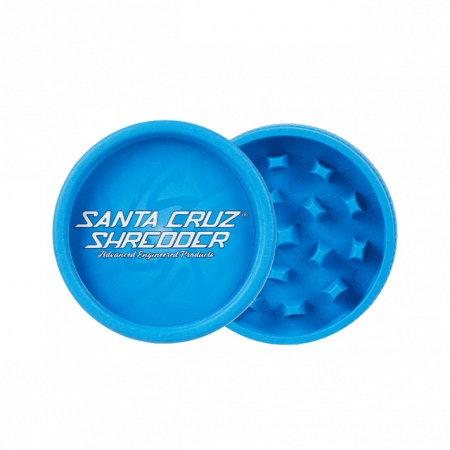 Grindere tutun si ierburi - Grinder 'Santa Cruz' din Canepa, Albastru, 2 Parti, Ø55mm