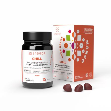 Jeleuri CBD, Endoca, CHILL, Mango, 1200mg [1]