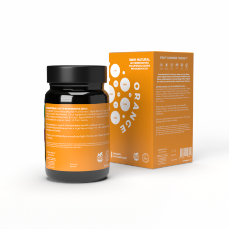 Jeleuri CBD, Endoca, ENERGY, Portocale, 1800mg [2]