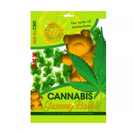 Ulei de canabis - Jeleuri CBD, Gummy Bear, 100gr