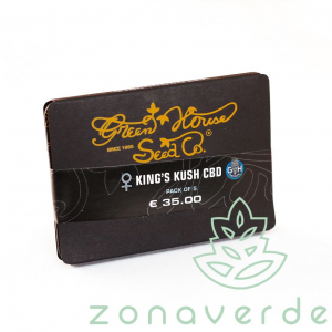 Seminte CBD - Seminte Canabis King's Kush CBD Feminized, 5 seminte
