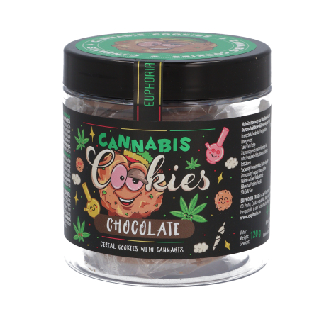 Ciocolata & Prajituri - Prajiturele CBD 'Euphoria' Ciocolata, 110gr