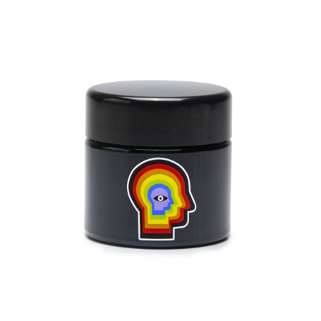Recipiente - Recipient 420 Science, Sticla premium UV, Rainbow Mind